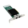 Tinklo plokštė MicroConnect X710T2L PCIe x8 dviejų prievadų 10GbE