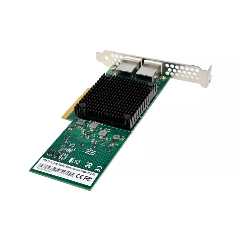 Tinklo plokštė MicroConnect X710T2L PCIe x8 dviejų prievadų 10GbE
