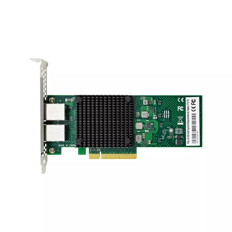 Tinklo plokštė MicroConnect X710T2L PCIe x8 dviejų prievadų 10GbE