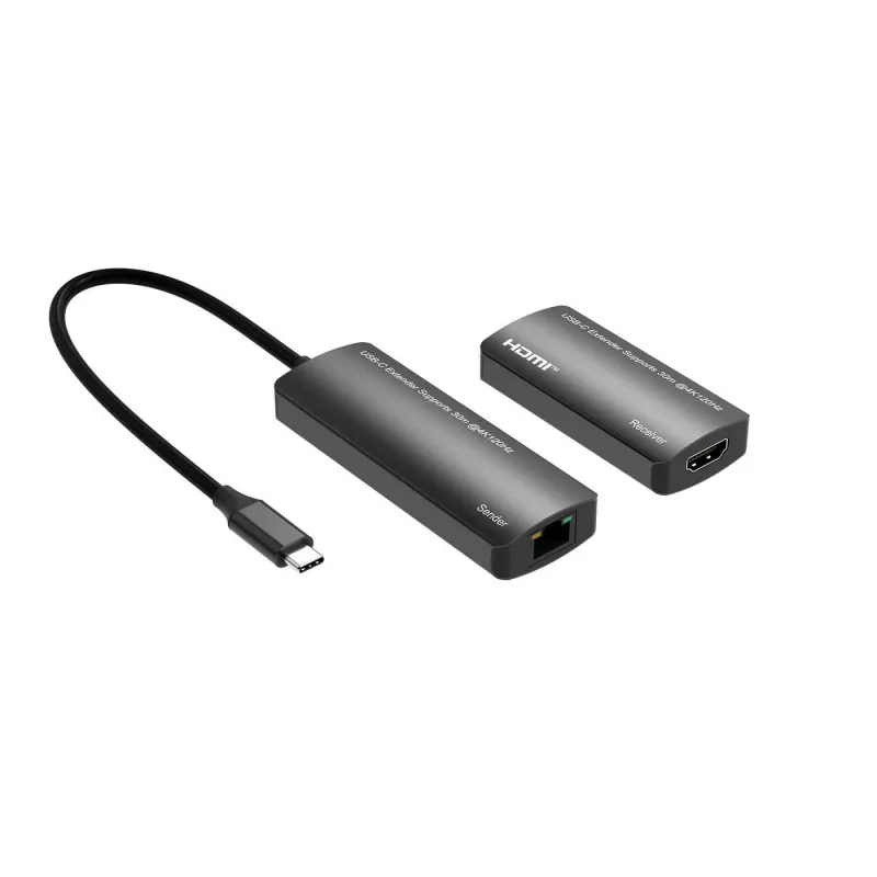 USB-C į HDMI adapteris MicroConnect MC-USBCHDMIEXT-30M 30m