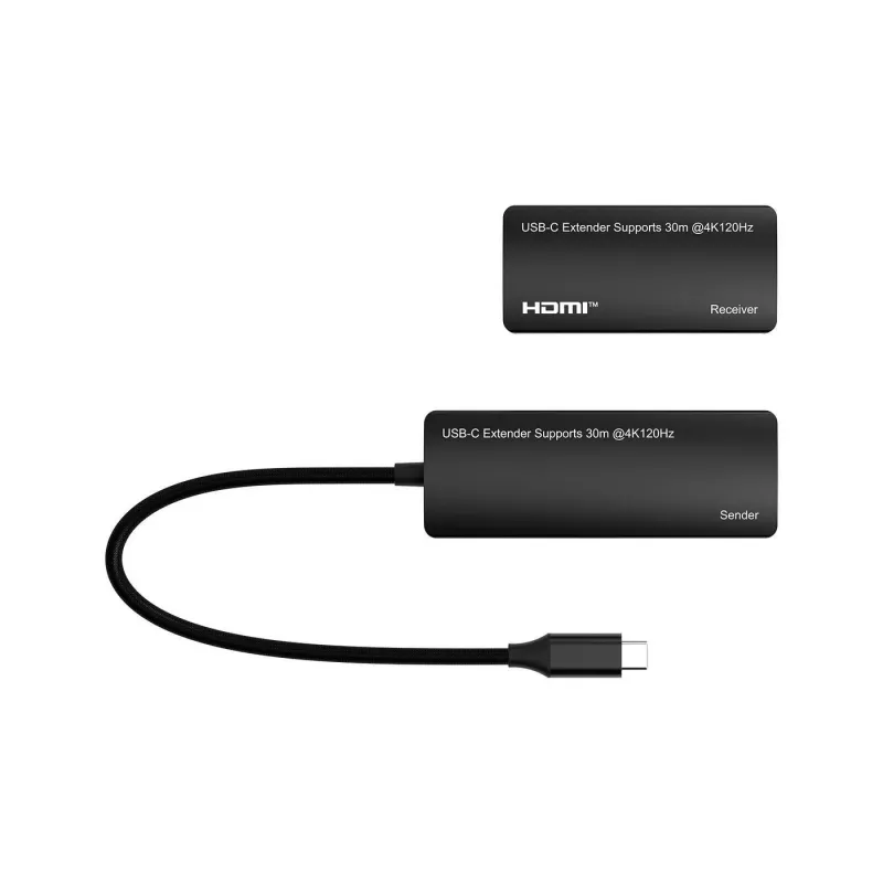 USB-C į HDMI adapteris MicroConnect MC-USBCHDMIEXT-30M 30m