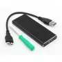 CoreParts MSACSC/USB3.0 saugojimo įrenginio korpusas SSD korpusas juodas