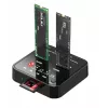 Laikmenų kopijavimo įrenginys CoreParts MS-CLONER-M2-SD juodas USB Type-C M.2