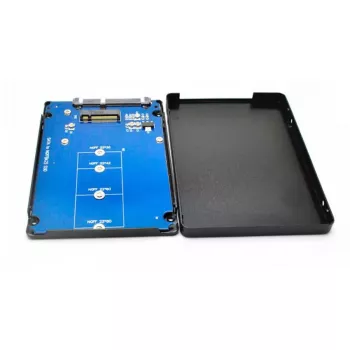 CoreParts MSNX1001B saugojimo disko dėklas SSD dėklas Juoda 2,5 colio