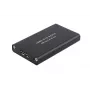 CoreParts MSUB3302 atminties diskų dėklas HDD/SSD dėklas Juoda