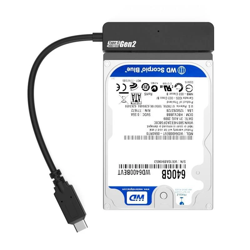CoreParts MSUB3305 atminties diskų dėklas HDD/SSD dėklas Juoda