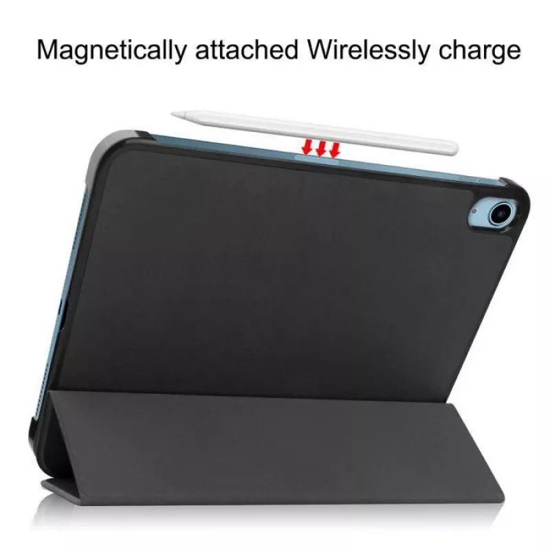 CoreParts TABX-IP10-COVER1 planšetės dėklas 27,7 cm (10,9 colio) Apverčiamas dėklas Juodas