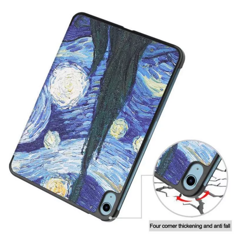 CoreParts TABX-IP10-COVER13 planšetės dėklas 27,7 cm (10,9 colio) Atverčiamas dėklas Mėlynas, Žalias, Oranžinis, Baltas, Geltonas