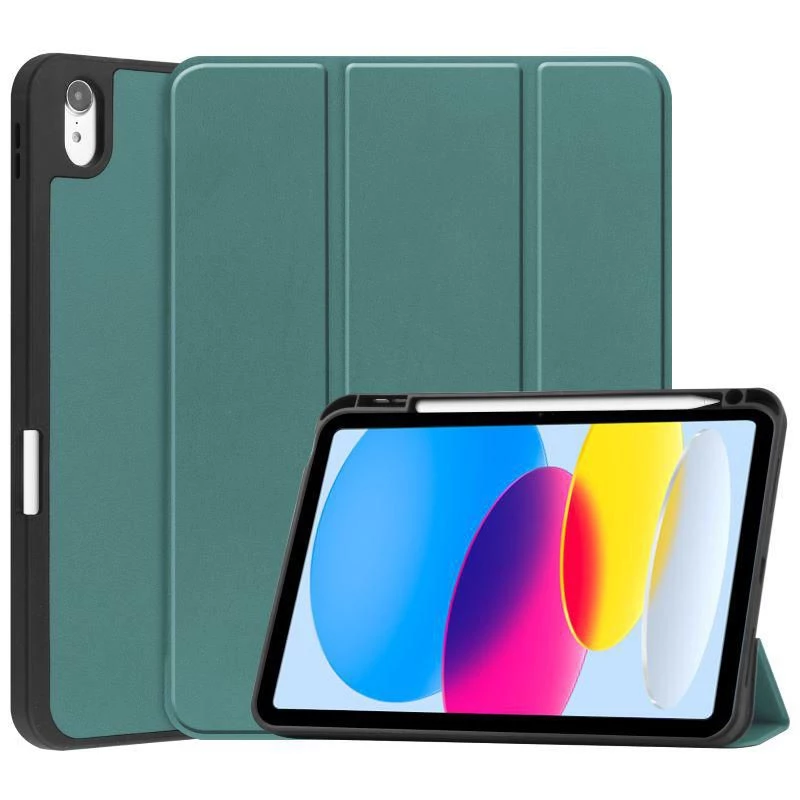 CoreParts TABX-IP10-COVER25 planšetės dėklas 27,7 cm (10,9 col.) Apverčiamas dėklas Žalia