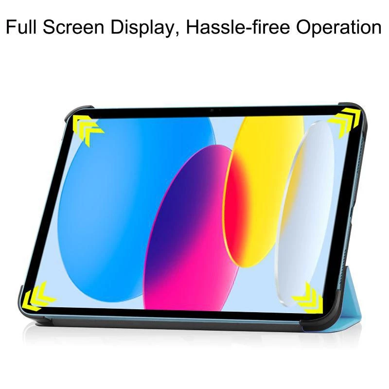 CoreParts TABX-IP10-COVER5 planšetės dėklas 27,7 cm (10,9 col.) Flip case Mėlynas