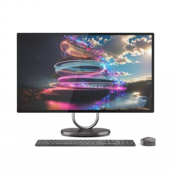 Lenovo Yoga AIO 32ILL10 Intel Core Ultra 7 258V 80 cm (31,5 col.) 3840 x 2160 pikselių Viskas viename kompiuteris 32 GB LPDDR5x-SDRAM 1 TB SSD NVIDIA GeForce RTX 4050 Windows 11 Pro Wi-Fi 7 (802.11be) Pilka
