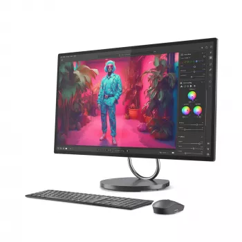 Lenovo Yoga AIO 32ILL10 Intel Core Ultra 7 258V 80 cm (31,5 col.) 3840 x 2160 pikselių Viskas viename kompiuteris 32 GB LPDDR5x-SDRAM 1 TB SSD NVIDIA GeForce RTX 4050 Windows 11 Pro Wi-Fi 7 (802.11be) Pilka