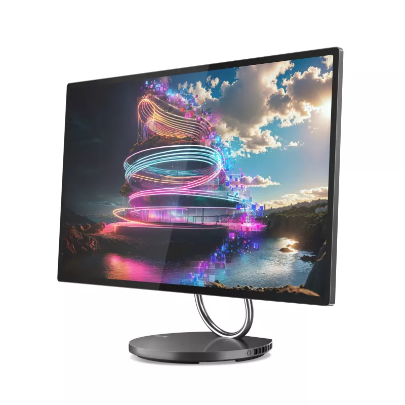Lenovo Yoga AIO 32ILL10 Intel Core Ultra 7 258V 80 cm (31,5 col.) 3840 x 2160 pikselių Viskas viename kompiuteris 32 GB LPDDR5x-SDRAM 1 TB SSD NVIDIA GeForce RTX 4050 Windows 11 Pro Wi-Fi 7 (802.11be) Pilka