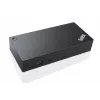 Lenovo 40A90090DK nešiojamojo kompiuterio dokas / prievadų replikatorius Laidinis USB 3.2 Gen 1 (3.1 Gen 1) Type-C Juodas