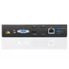 Lenovo 40A90090DK nešiojamojo kompiuterio dokas / prievadų replikatorius Laidinis USB 3.2 Gen 1 (3.1 Gen 1) Type-C Juodas