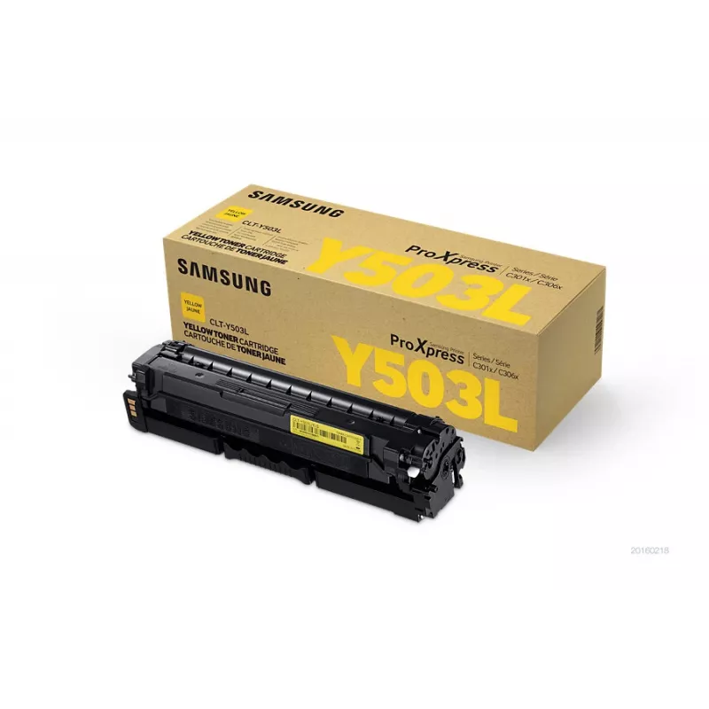 Samsung CLT-Y503L tonerio kasetė 1 vnt. originali geltona