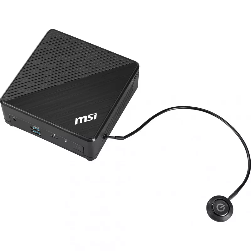 MSI Cubi 5 12M-001EU PC/darbo stotis Intel® Core™ i7 i7-1255U 16 GB DDR4-SDRAM 512 GB SSD Windows 11 Pro Mini PC juodas