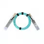 Šviesolaidinis InfiniBand kabelis BlueOptics MFS1S00-V010E-BO QSFP56 į QSFP56, 10 m, oranžinis, kištukas–kištukas