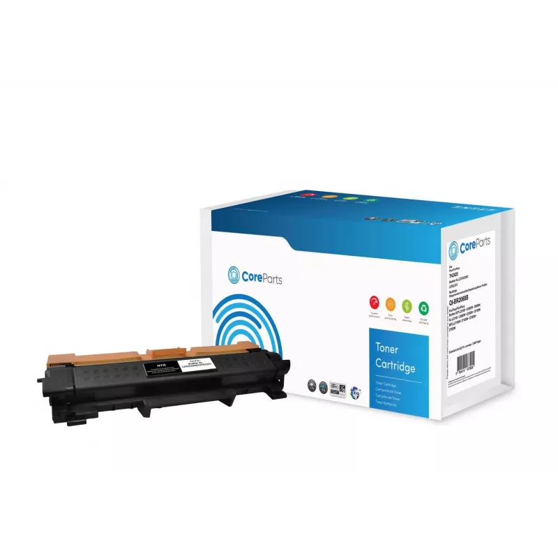 CoreParts QI-BR2068B tonerio kasetė 1 vnt. suderinama juoda