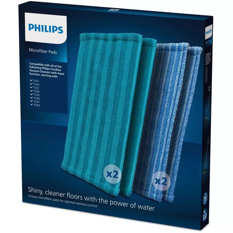 Philips įkraunamos lazdelės priedas XV1700/01 mikropluošto pagalvėlės