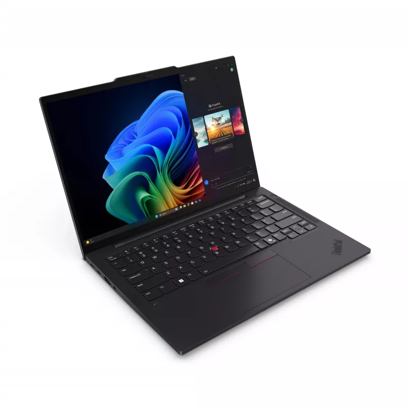 Lenovo ThinkPad T14s Gen 6 (Intel) Intel Core Ultra 7 255U Nešiojamasis kompiuteris 35.6 cm (14 col.) WUXGA 32 GB LPDDR5x-SDRAM 1 TB SSD Wi-Fi 7 (802.11be) Windows 11 Pro Vokiškas Juodas