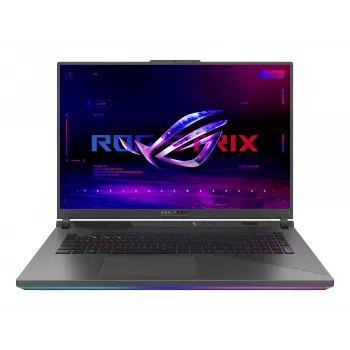 ASUS ROG Strix G18 G814PM-S8023W AMD Ryzen™ 9 8940HX nešiojamasis kompiuteris 45.7 cm (18 colių) WUXGA 32 GB DDR5-SDRAM 1 TB SSD NVIDIA GeForce RTX 5060 Wi-Fi 6E (802.11ax) Windows 11 Home vokiška pilka