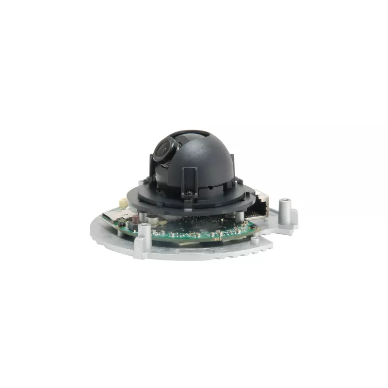 LevelOne HUBBLE fiksuoto kupolo IP tinklo kamera, 5 megapikselių, 802.3af PoE, apsaugota nuo vandalizmo