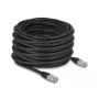 Tinklo kabelis DeLOCK RJ45 Cat.6A 20m Juodas