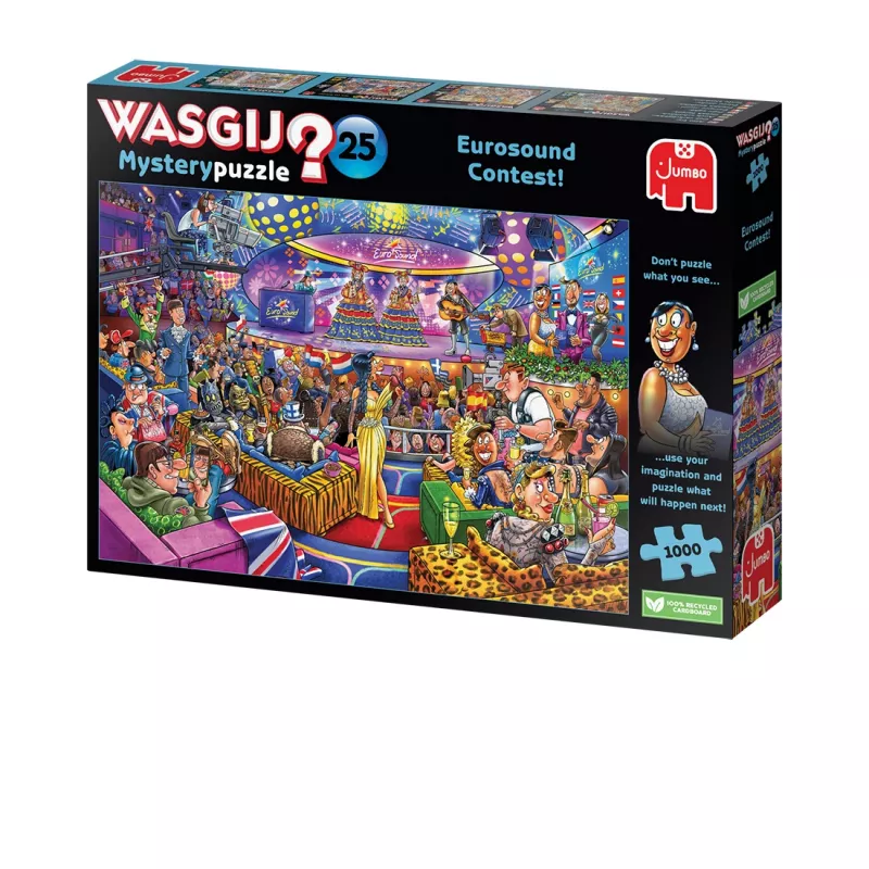 Wasgij Mystery 25 - „Eurovizijos“ konkurso skandalas (1000 vnt.)