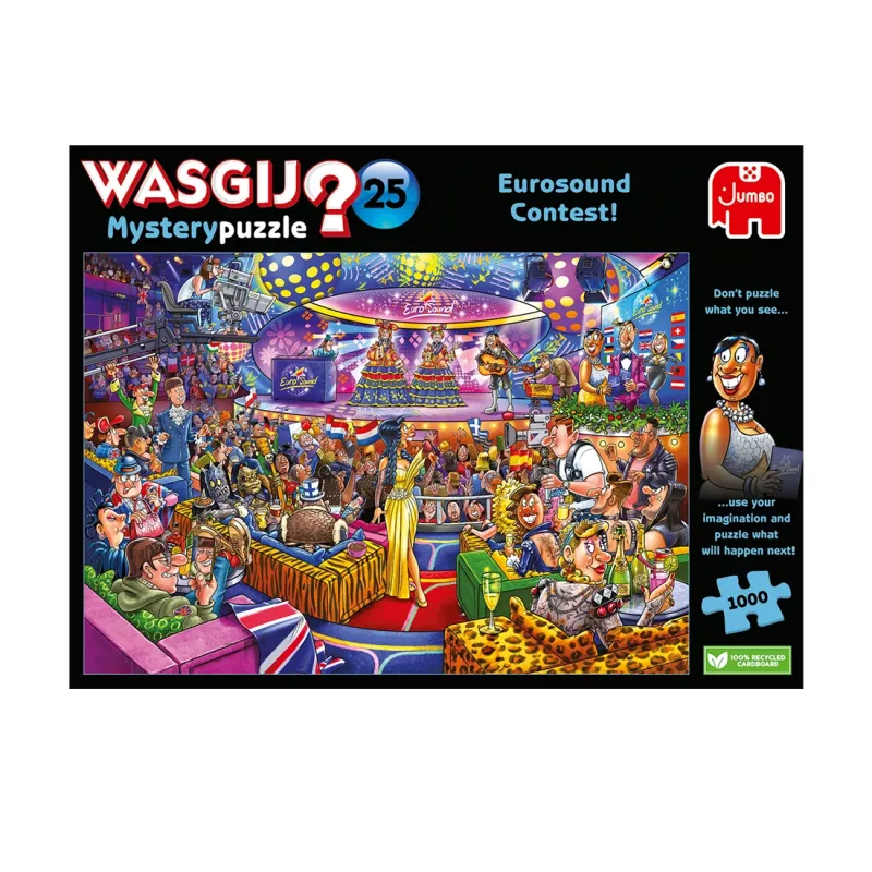 Wasgij Mystery 25 - „Eurovizijos“ konkurso skandalas (1000 vnt.)