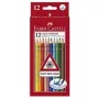 Akvareliniai pieštukai Faber-Castell Colour Grip 112412