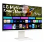 LG MyView Smart kompiuterio monitorius 80 cm (31,5 colio) 3840 x 2160 pikseliai 4K Ultra HD LCD Baltas