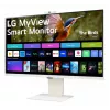 LG MyView Smart kompiuterio monitorius 80 cm (31,5 colio) 3840 x 2160 pikseliai 4K Ultra HD LCD Baltas