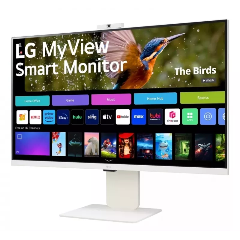 LG MyView Smart kompiuterio monitorius 80 cm (31,5 colio) 3840 x 2160 pikseliai 4K Ultra HD LCD Baltas