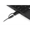 BakkerElkhuizen UltraBoard 950 V2 DE Qwertz, laidinis, USB, žirklinis jungiklis, QWERTZ, tamsiai pilka, šviesiai pilka