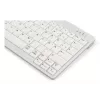 BakkerElkhuizen UltraBoard 950 V2 Wireless DE Qwertz, Tenkeyless (80 - 87%), Laidinis ir belaidis, USB + Bluetooth, Žirklinis klavišų mechanizmas, QWERTZ, Tamsiai pilka, Šviesiai pilka