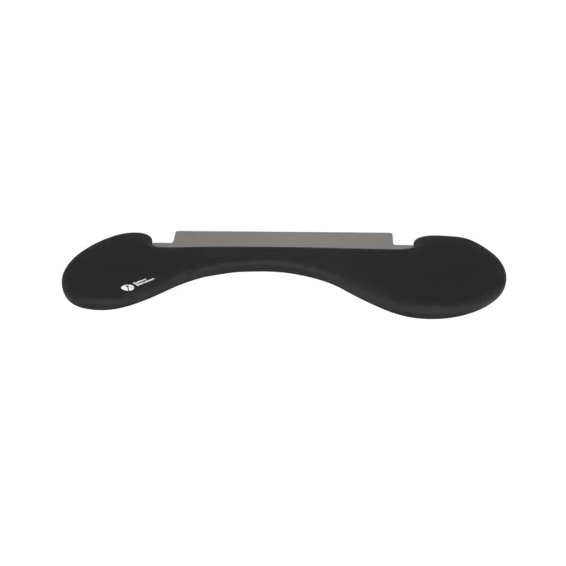 BakkerElkhuizen ErgoSlider+ Underarm Support Asymmetrical, Juoda, Dark Pilka, Geltona, Chipboard, Plastic, Polyurethane (PU), Steel, Clamp attachment, Taiwan, 310 mm, 665 mm
