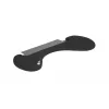 BakkerElkhuizen ErgoSlider+ Underarm Support Asymmetrical, Juoda, Dark Pilka, Geltona, Chipboard, Plastic, Polyurethane (PU), Steel, Clamp attachment, Taiwan, 310 mm, 665 mm