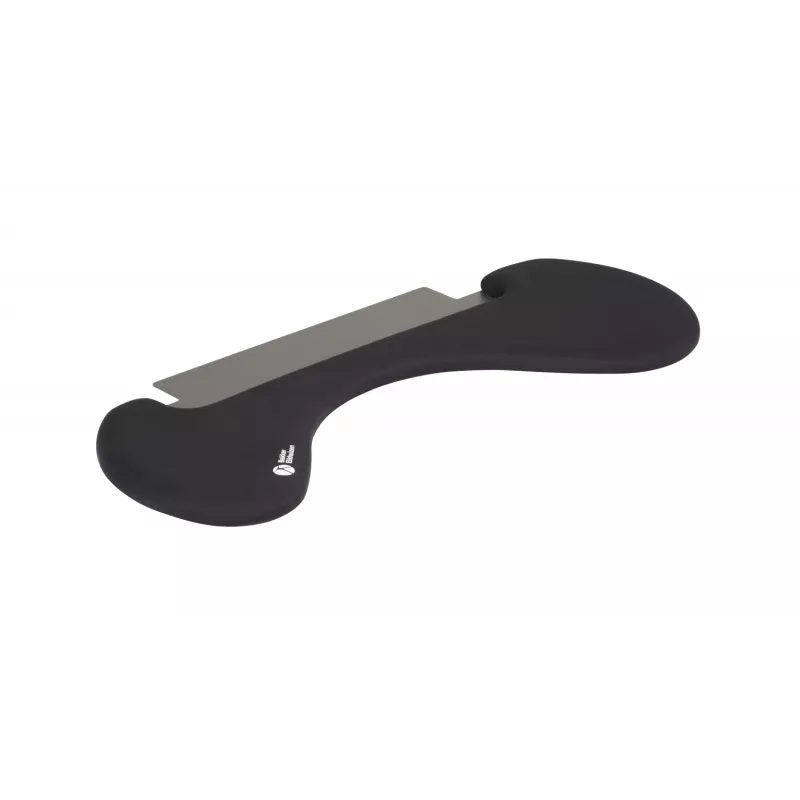BakkerElkhuizen ErgoSlider+ Underarm Support Asymmetrical, Juoda, Dark Pilka, Geltona, Chipboard, Plastic, Polyurethane (PU), Steel, Clamp attachment, Taiwan, 310 mm, 665 mm