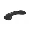 BakkerElkhuizen ErgoSlider+ Underarm Support Asymmetrical, Juoda, Dark Pilka, Geltona, Chipboard, Plastic, Polyurethane (PU), Steel, Clamp attachment, Taiwan, 310 mm, 665 mm
