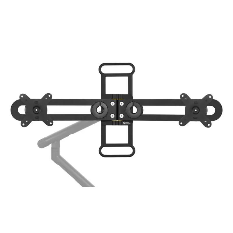 BakkerElkhuizen BE Universal Crossbar, 8 kg, 43,2 cm (17 coliai), 88,9 cm (35 coliai), 100 x 100 mm, Aukščio reguliavimas, Juoda