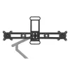 BakkerElkhuizen BE Universal Crossbar, 8 kg, 43,2 cm (17 coliai), 88,9 cm (35 coliai), 100 x 100 mm, Aukščio reguliavimas, Juoda