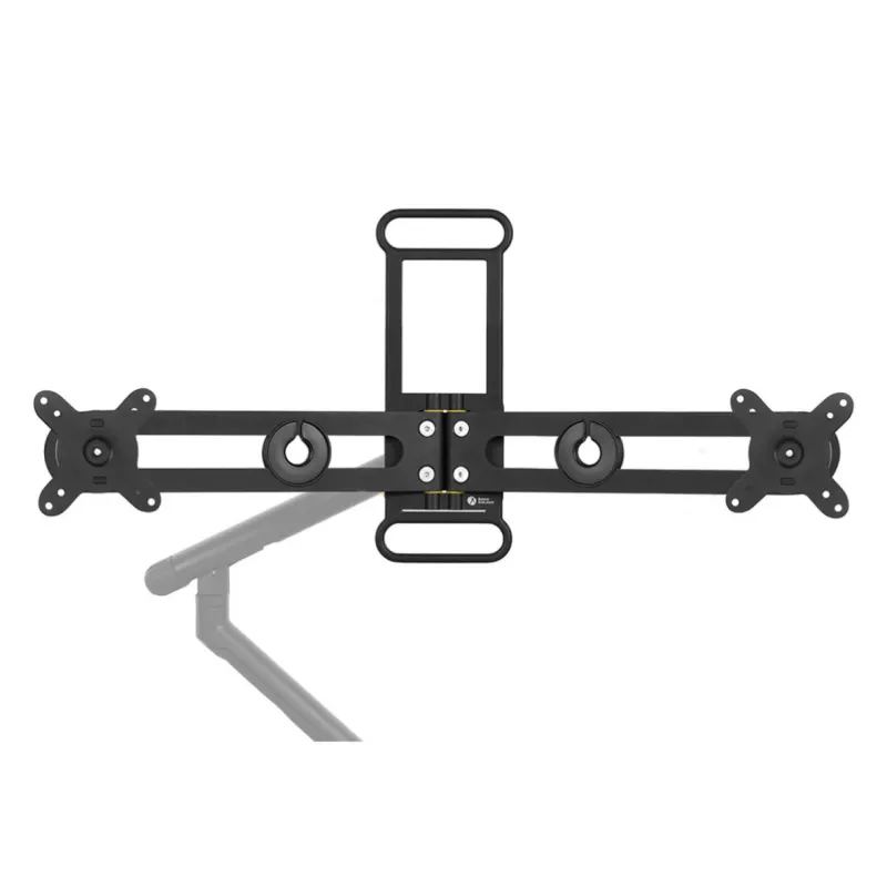 BakkerElkhuizen BE Universal Crossbar, 8 kg, 43,2 cm (17 coliai), 88,9 cm (35 coliai), 100 x 100 mm, Aukščio reguliavimas, Juoda