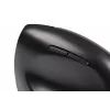 BakkerElkhuizen Handshake pelė Right, dešiniarankiams, vertikalus dizainas, optinė, RF belaidė + Bluetooth + USB Type-C, 6400 DPI, juoda, pilka