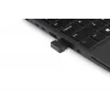BakkerElkhuizen Handshake pelė Right, dešiniarankiams, vertikalus dizainas, optinė, RF belaidė + Bluetooth + USB Type-C, 6400 DPI, juoda, pilka