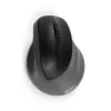 BakkerElkhuizen PRF Pro pelė dešiniarankiams, Dešiniarankė, Vertikalus dizainas, Optinė, RF belaidė + Bluetooth + USB Type-C, 2400 DPI, Juoda, Pilka