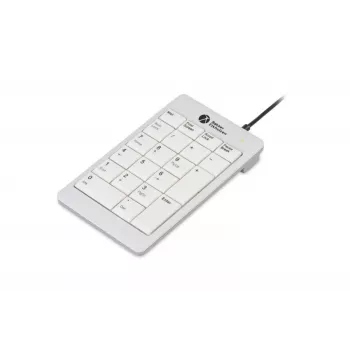 BakkerElkhuizen UltraBoard 955 V2 Numeric, USB, 22, Nešiojamasis kompiuteris / PC, 1.5 m, Tamsiai pilka, Šviesiai pilka