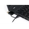 BakkerElkhuizen UltraBoard 955 V2 Numeric, USB, 22, Nešiojamasis kompiuteris / PC, 1.5 m, Tamsiai pilka, Šviesiai pilka