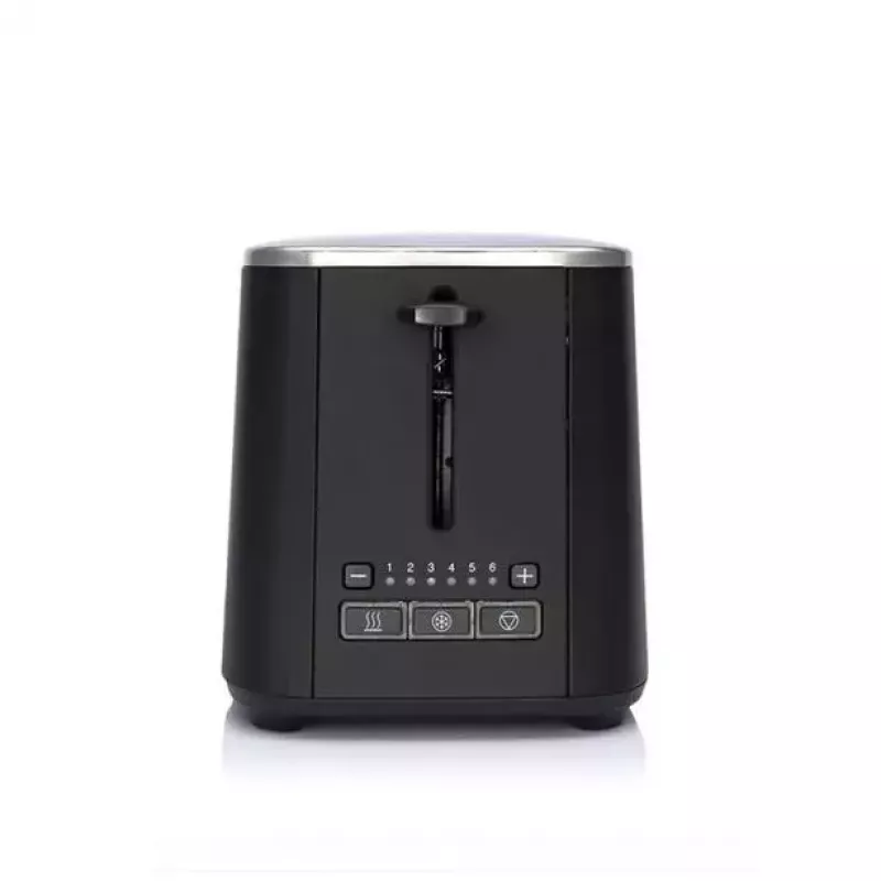 2 riekių skrudintuvas Wilfa CT-1000MB — 1000 W, juodas plieninis korpusas