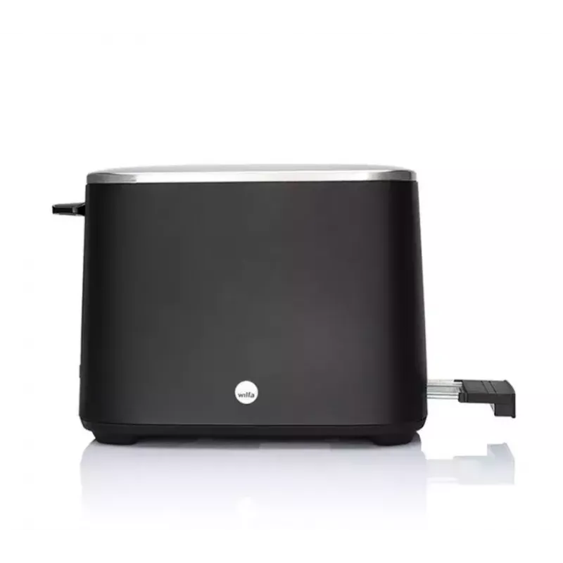 2 riekių skrudintuvas Wilfa CT-1000MB — 1000 W, juodas plieninis korpusas